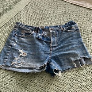TopShop Ashley denim shorts
